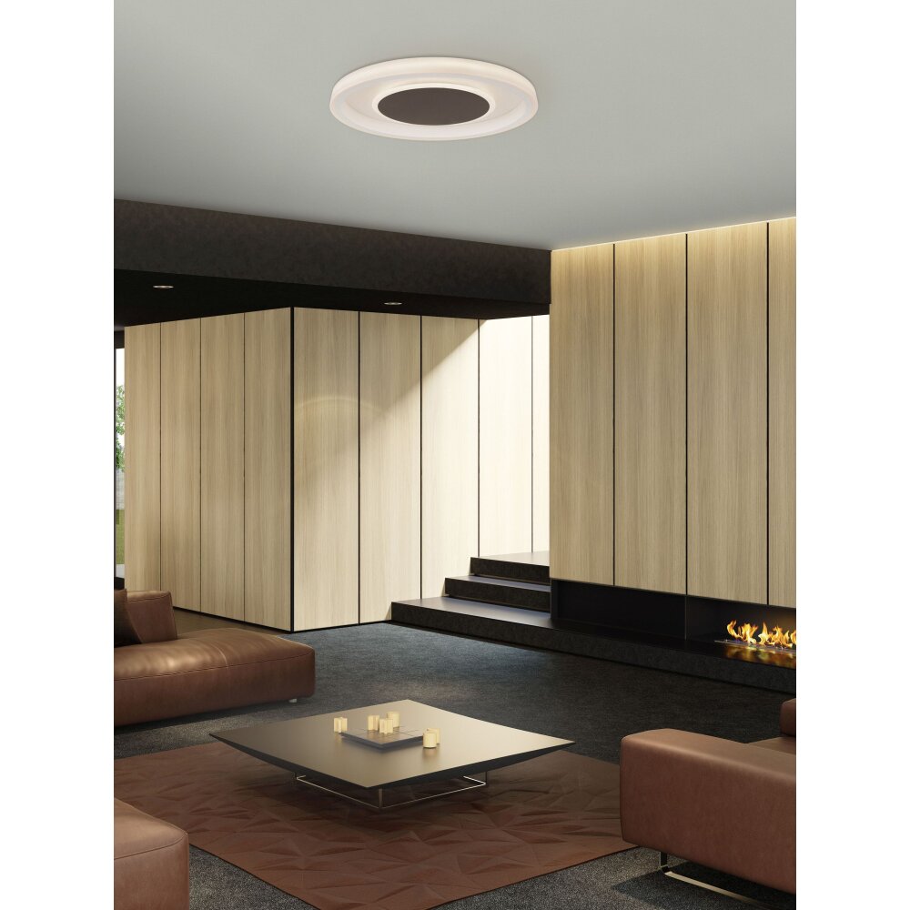 Mantra MOCA Deckenleuchte LED Braun, Weiß, 1-flammig main product photo