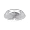 Mantra HIMALAYA Deckenventilator LED Silber, 1-flammig, Fernbedienung