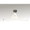 Mantra ARMONIA Deckenleuchte LED Grau, 1-flammig
