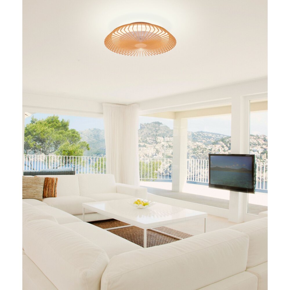 Mantra HIMALAYA Deckenventilator LED Holz hell, 1-flammig, Fernbedienung main product photo
