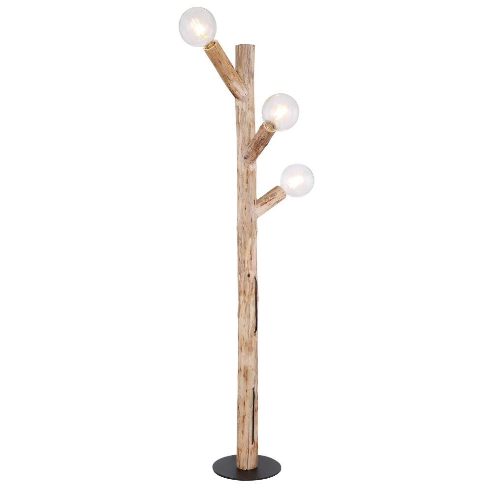 Globo RAY Stehleuchte Schwarz, 3-flammig main product photo