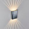 Benin Wandleuchte LED Nickel-Matt, 2-flammig