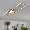 Torresella Deckenleuchte LED Nickel-Matt, 2-flammig, Fernbedienung