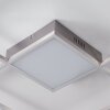 Torresella Deckenleuchte LED Nickel-Matt, 2-flammig, Fernbedienung