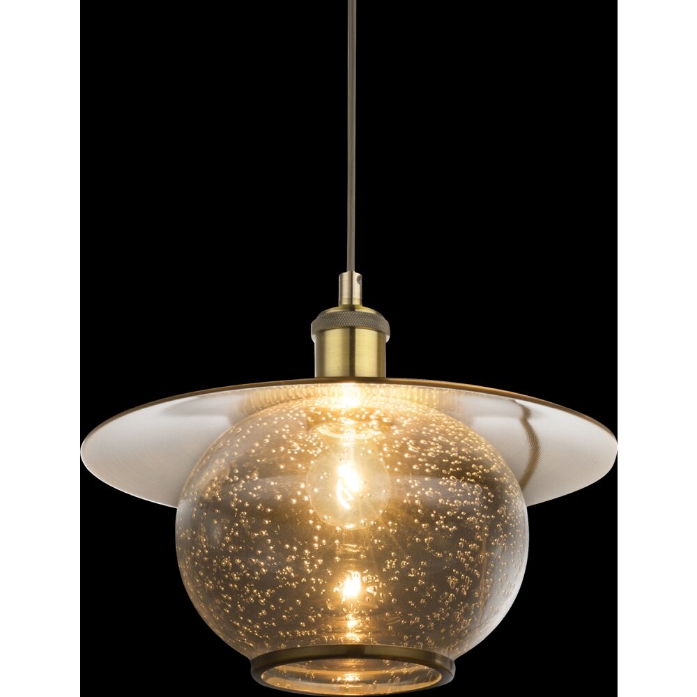 Globo NEVIS Hängeleuchte Bronze, 1-flammig main product photo