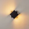 Fontanile Außenwandleuchte LED Schwarz, Weiß, 1-flammig
