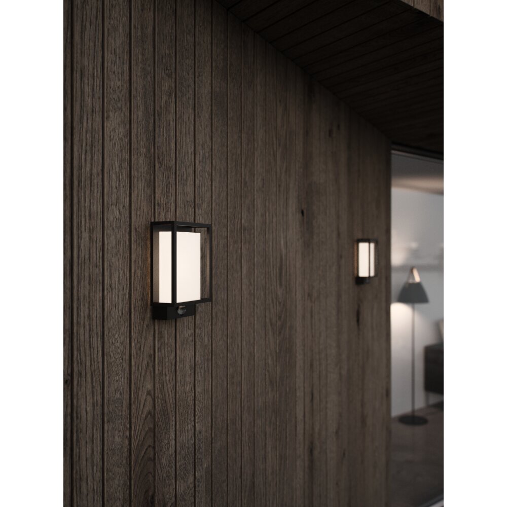 Nordlux Nestor Außenwandleuchte LED Schwarz, 1-flammig, Bewegungsmelder main product photo
