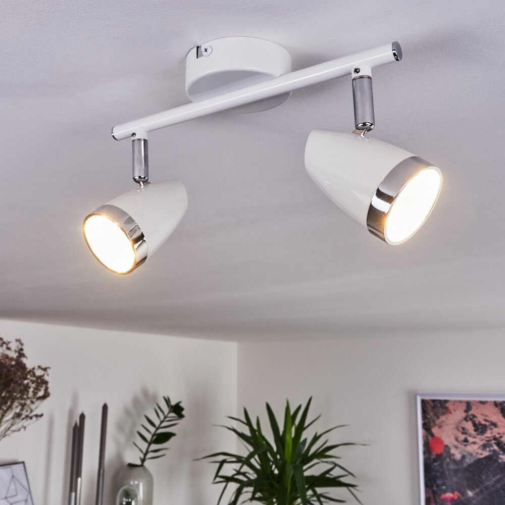 Idlewild Deckenleuchte LED Chrom, Weiß, 2-flammig main product photo