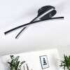 Aringa Deckenleuchte LED Schwarz, 1-flammig