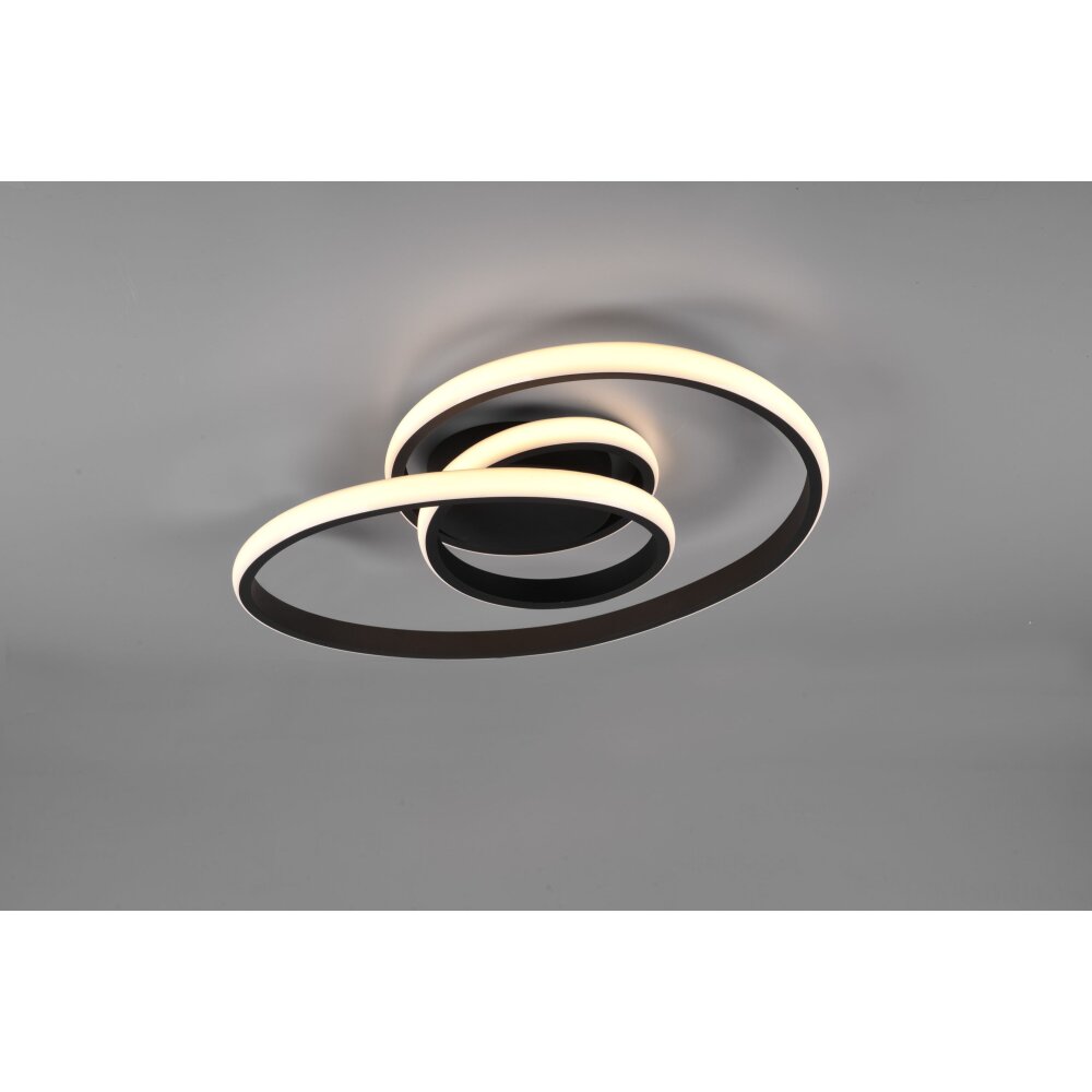 Reality Sansa Deckenleuchte LED Schwarz, 1-flammig main product photo