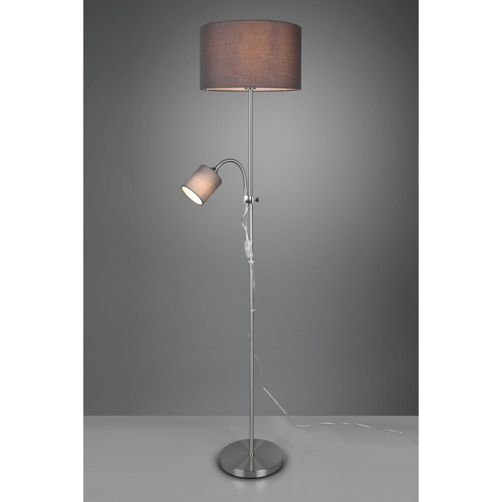 Reality Owen Stehleuchte Nickel-Matt, 2-flammig main product photo
