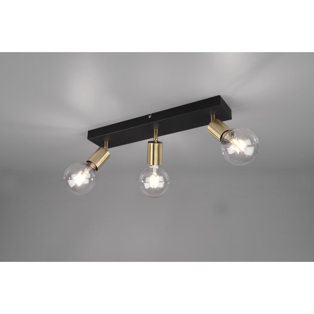 Reality Vannes Strahler Schwarz, 3-flammig main product photo
