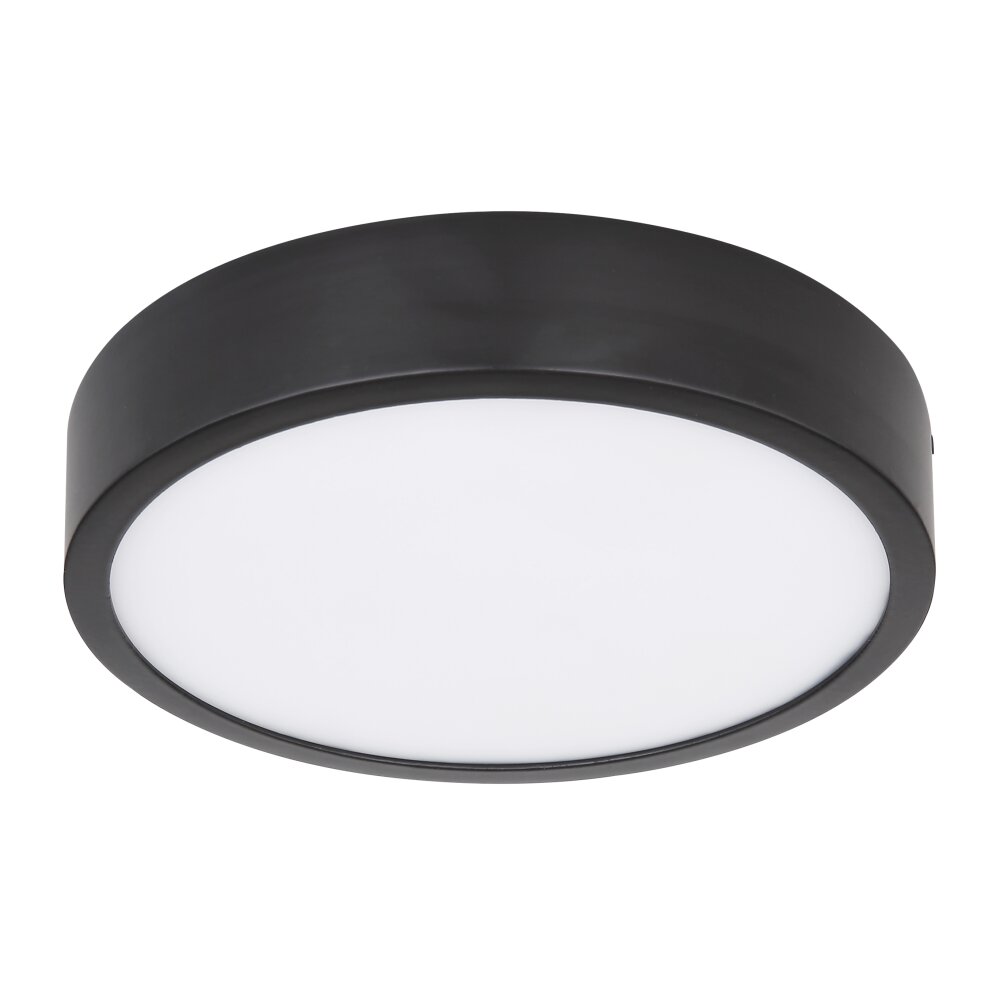 Globo LUCENA Deckenleuchte LED Schwarz, 1-flammig main product photo
