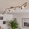 Oula Deckenleuchte LED Nickel-Matt, 6-flammig