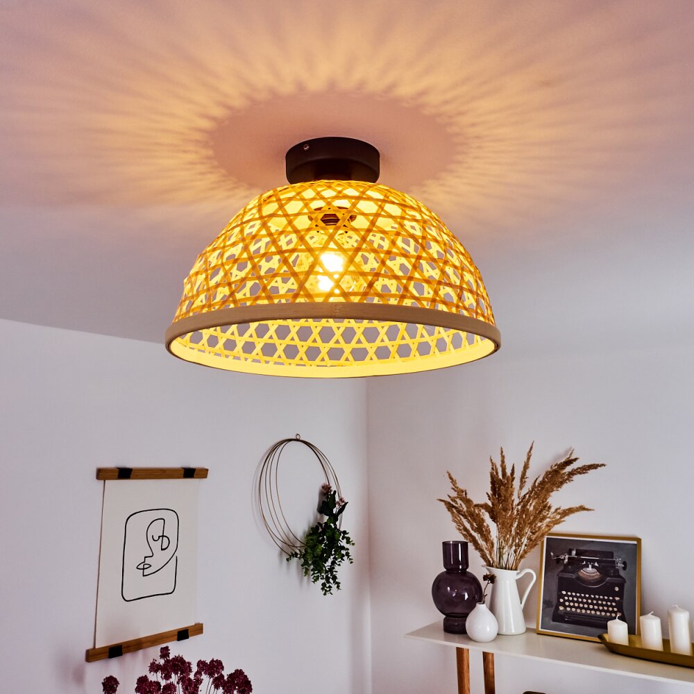 Flansum Deckenleuchte Schwarz, 1-flammig main product photo