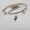 Oula Deckenleuchte LED Nickel-Matt, 3-flammig