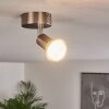 Oula Deckenleuchte LED Nickel-Matt, 1-flammig