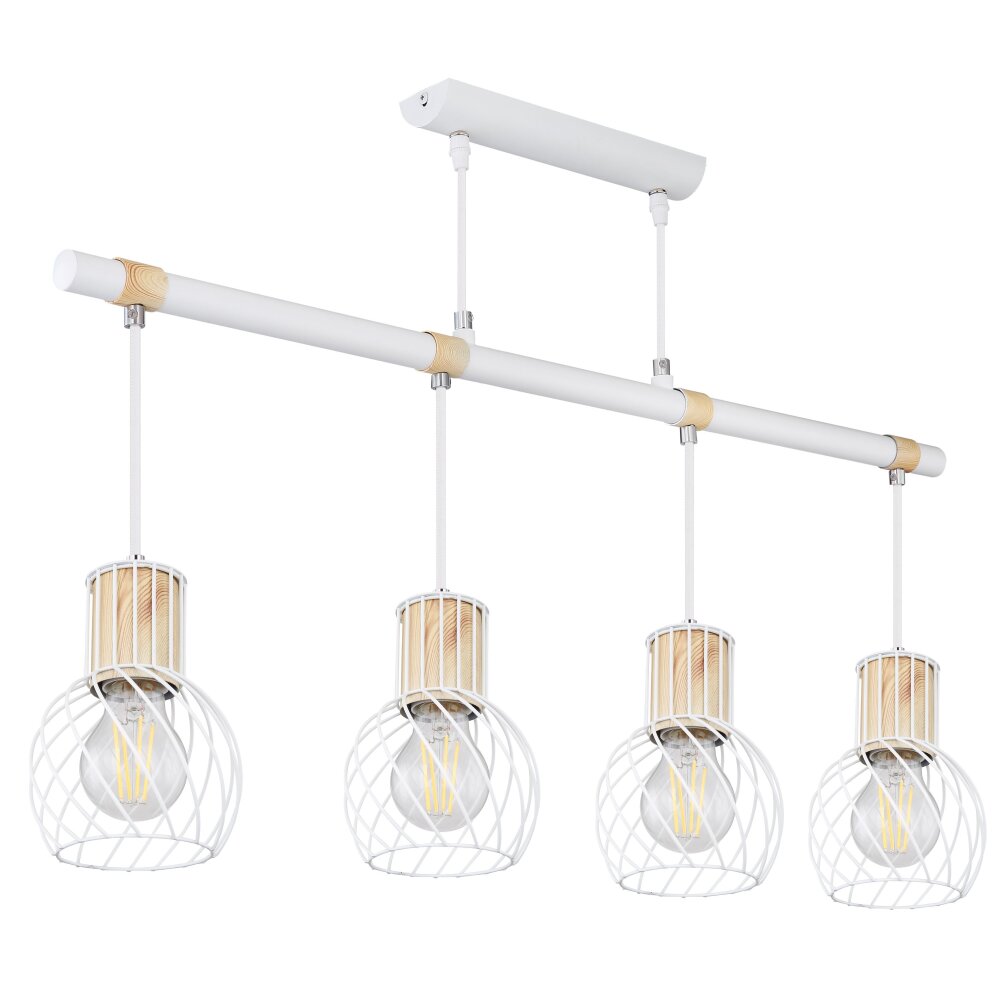 Globo LUISE Hängeleuchte Weiß, 4-flammig main product photo