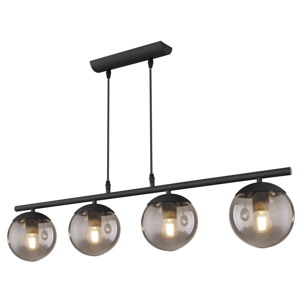 Globo BLAMA Hängeleuchte Schwarz, 4-flammig main product photo