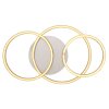 Globo KENDY Deckenleuchte LED Nickel-Matt, 1-flammig