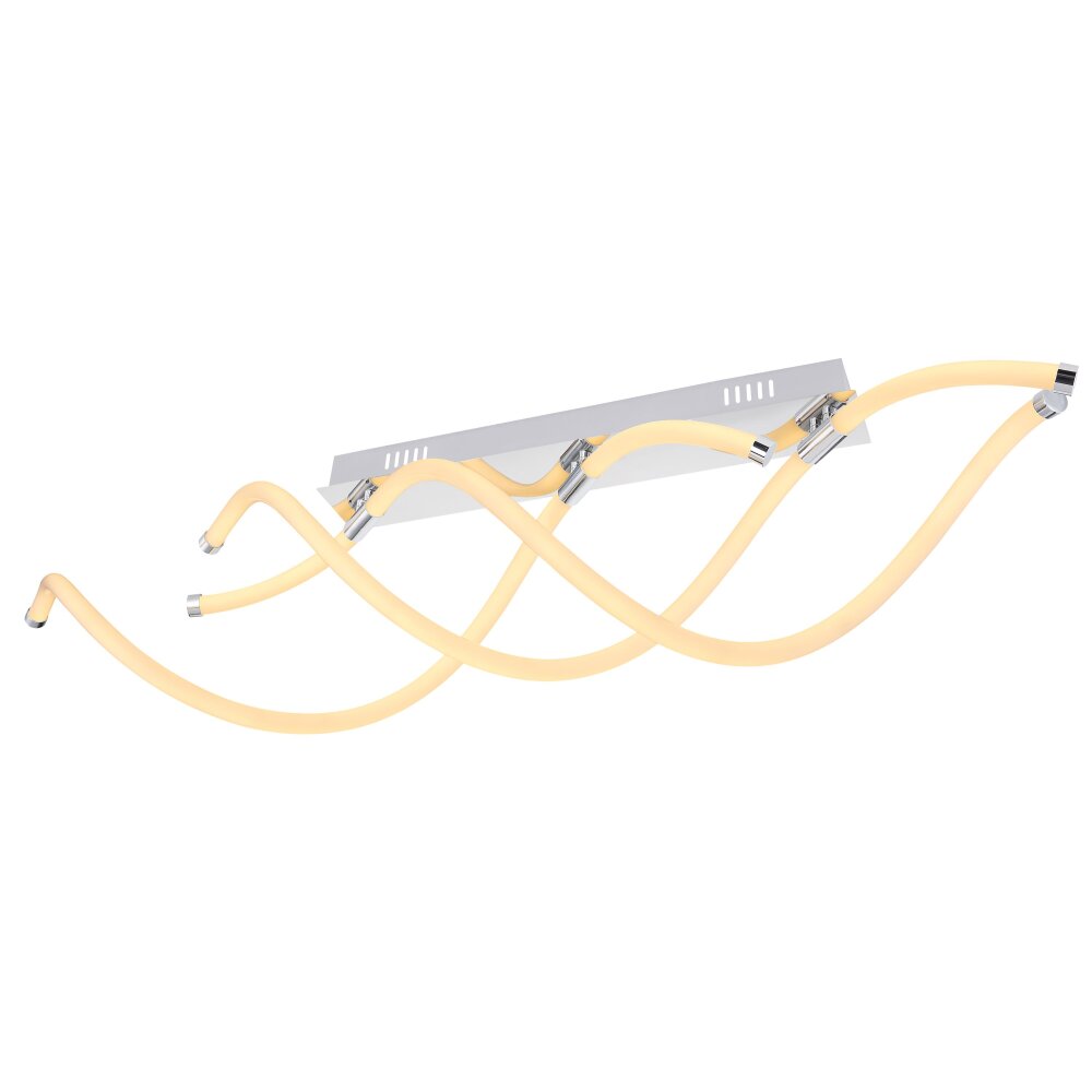 Globo KAIA Deckenleuchte LED Chrom, 1-flammig main product photo