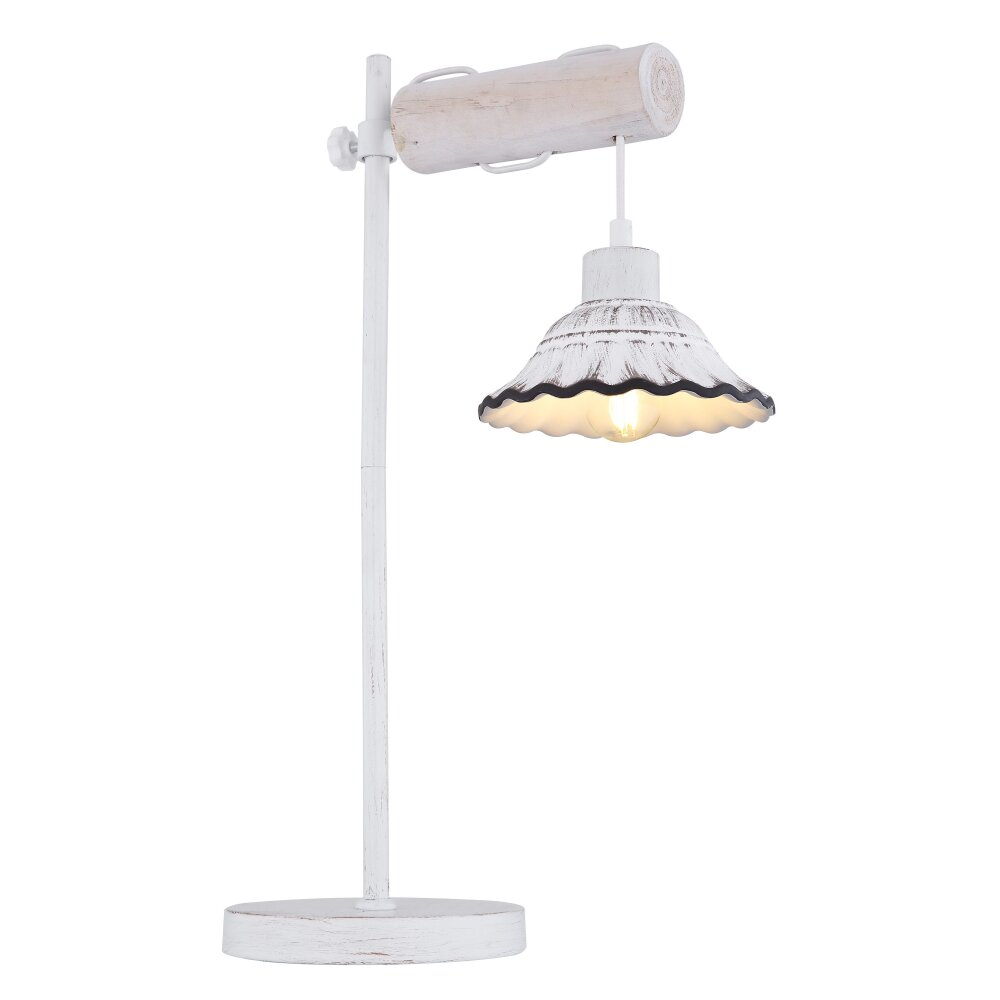 Globo JOWITA Tischleuchte Weiß, 1-flammig main product photo