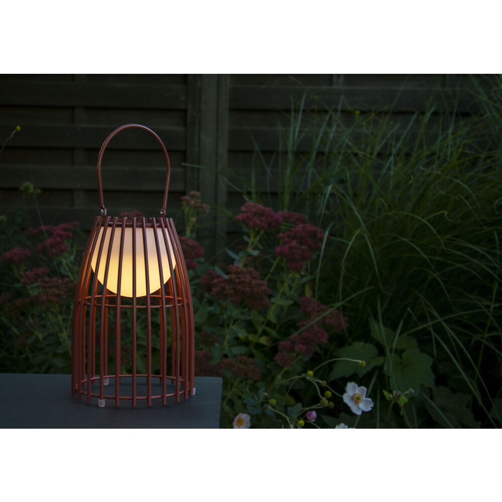 Lucide FJARA Außentischleuchte LED Rostfarben, 1-flammig main product photo