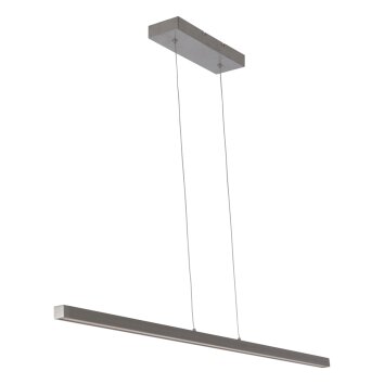 Steinhauer Light Stripe Pendelleuchte LED Edelstahl, 1-flammig