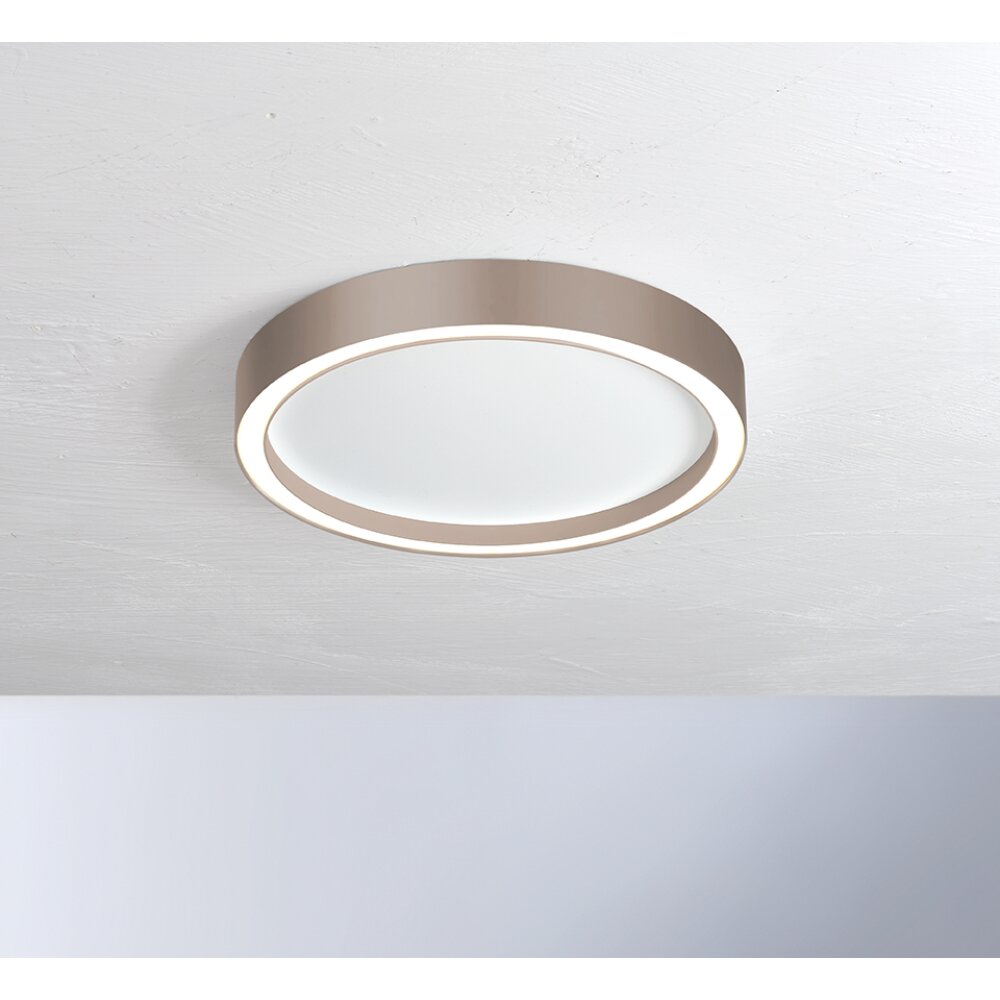 Bopp Leuchten AURA Deckenleuchte LED Braun, Weiß, 1-flammig main product photo