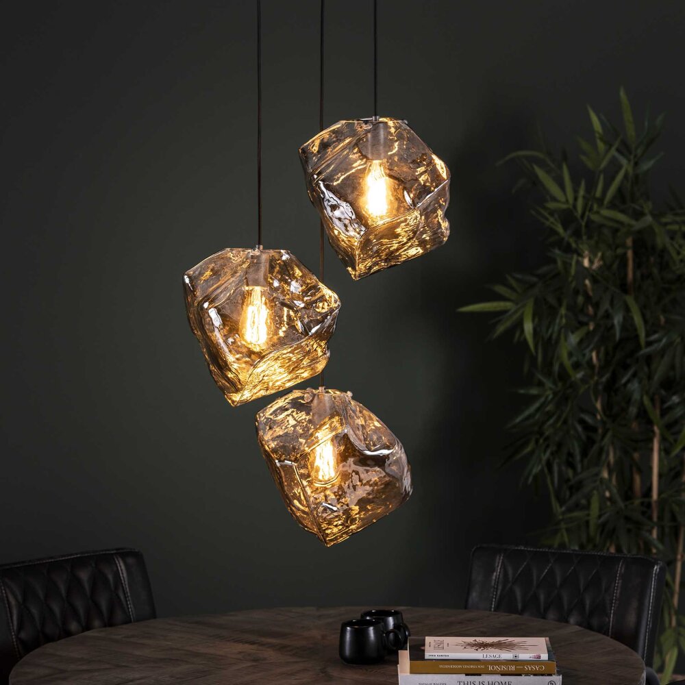 Marore Hängeleuchte Silber, 3-flammig main product photo