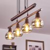 Warga Pendelleuchte LED Bronze, 4-flammig