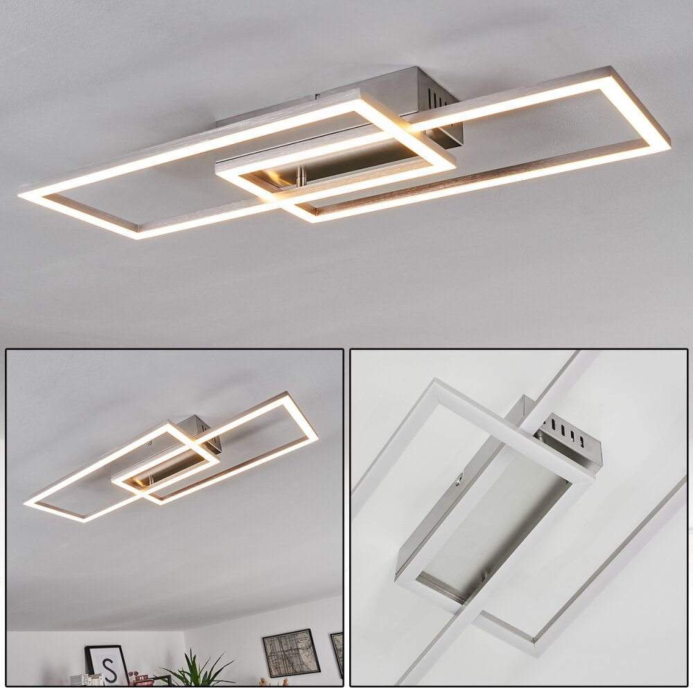 Chilkat Deckenleuchte LED Nickel-Matt, 1-flammig main product photo