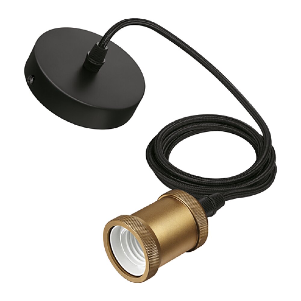Philips Cord Pendelleuchte Schwarz, 1-flammig main product photo