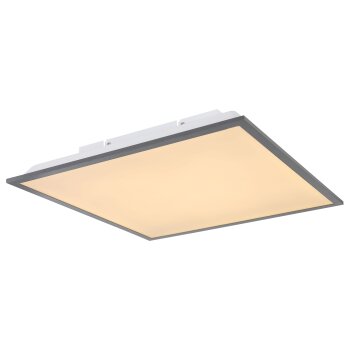Globo DORO Panel LED Grau, Weiß, 1-flammig