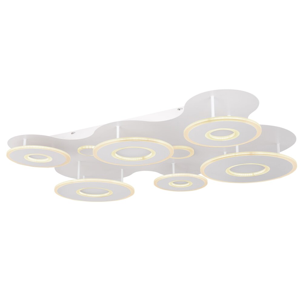 Globo FLAVETTO Deckenleuchte LED Weiß, 1-flammig, Fernbedienung main product photo