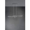 Trio Leuchten Salinas Pendelleuchte LED Nickel-Matt, 1-flammig