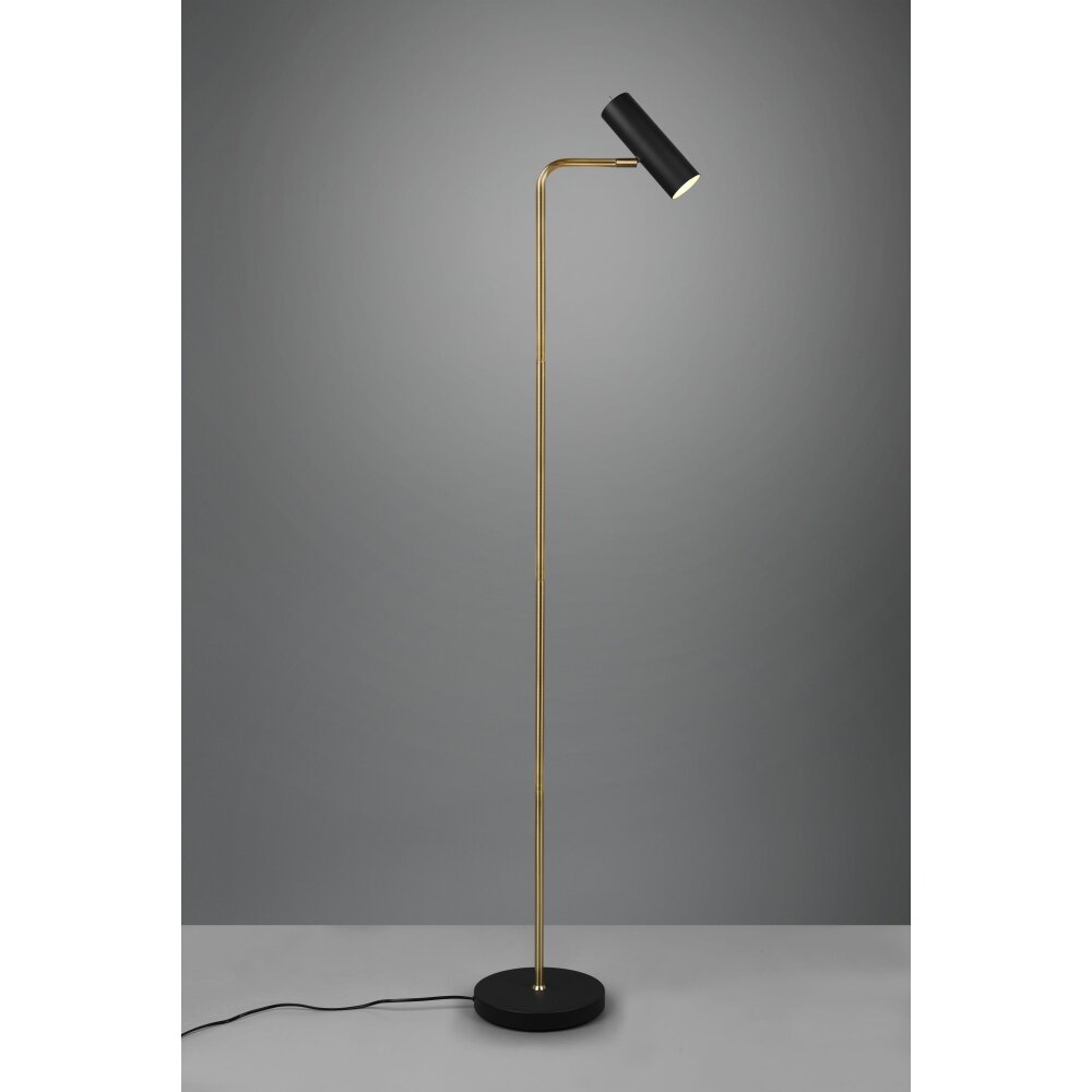 Trio Leuchten Marley Stehleuchte Messing, 1-flammig main product photo