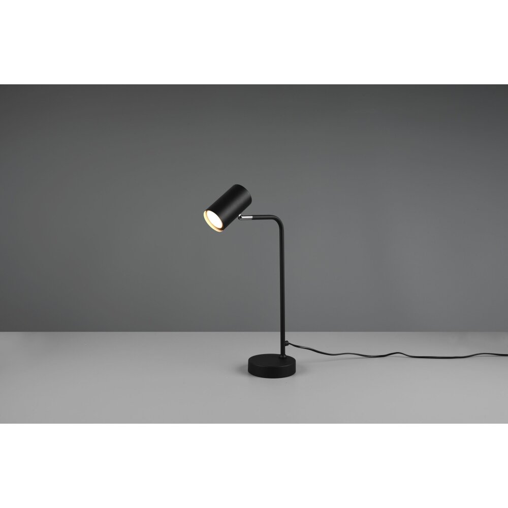 Trio Leuchten Marley Tischleuchte Schwarz, 1-flammig main product photo