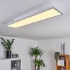 Mota LED Panel Weiß, 1-flammig, Fernbedienung, Farbwechsler Mota LED Panel Weiß, 1-flammig, Fernbedienung, Farbwechsler
