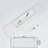 Mota LED Panel Weiß, 1-flammig, Fernbedienung, Farbwechsler Mota LED Panel Weiß, 1-flammig, Fernbedienung, Farbwechsler