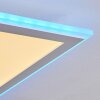 Mota LED Panel Weiß, 1-flammig, Fernbedienung, Farbwechsler Mota LED Panel Weiß, 1-flammig, Fernbedienung, Farbwechsler