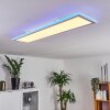 Mota LED Panel Weiß, 1-flammig, Fernbedienung, Farbwechsler Mota LED Panel Weiß, 1-flammig, Fernbedienung, Farbwechsler