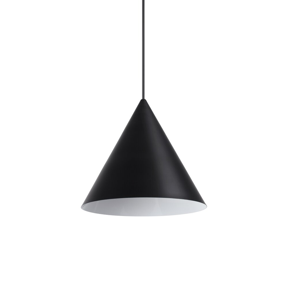 Ideallux A-LINE Pendelleuchte Schwarz, 1-flammig main product photo