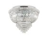 Ideallux DUBAI Deckenleuchte Chrom, 24-flammig