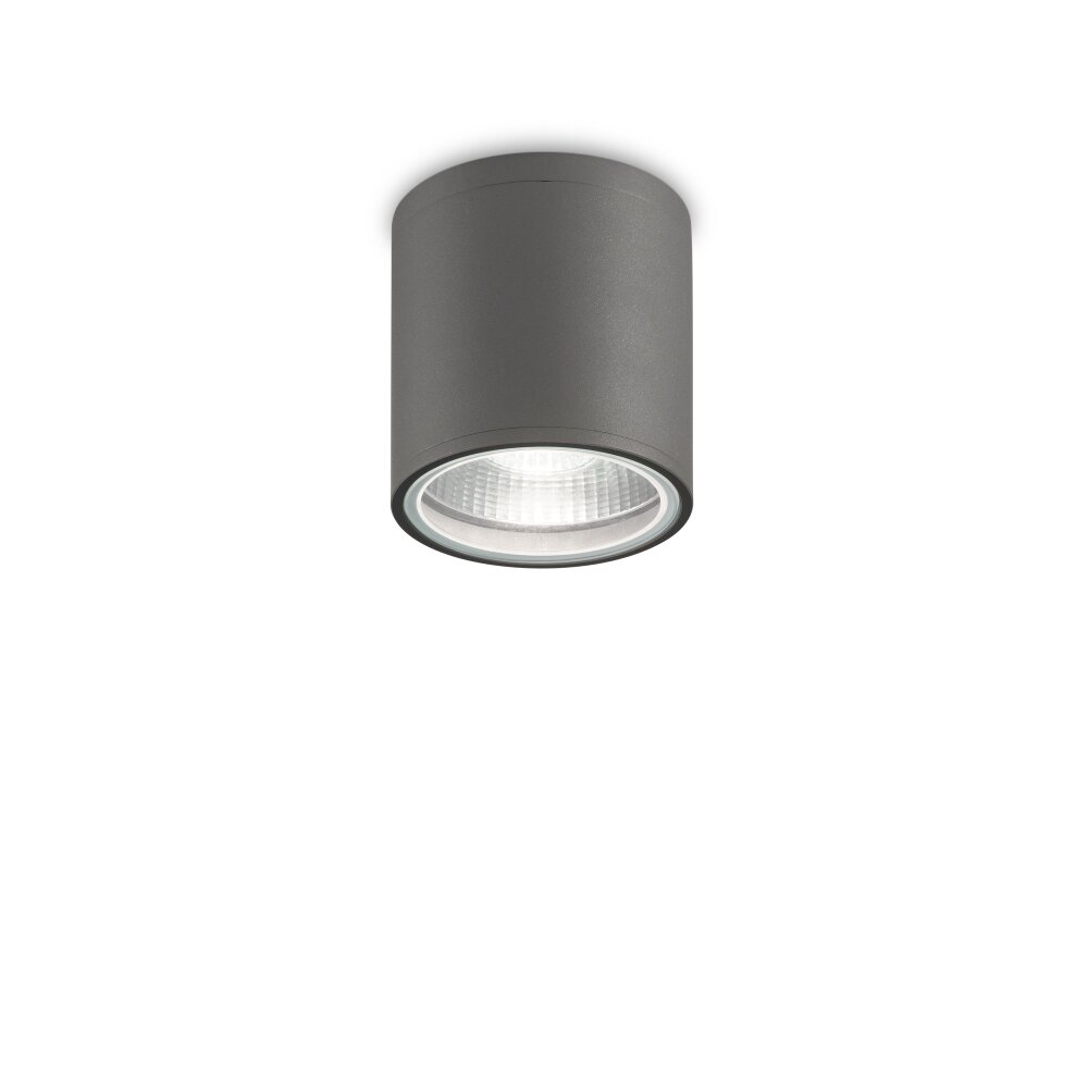 Ideallux GUN Außendeckenleuchte Anthrazit, 1-flammig main product photo