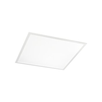 Ideallux LED Panel Weiß, 1-flammig
