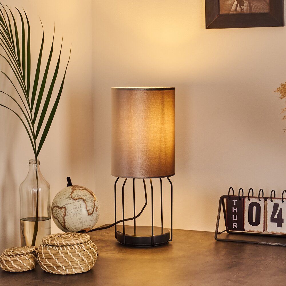 Bornalle Tischleuchte Schwarz, 1-flammig main product photo