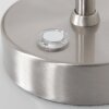 Steinhauer Bordlampe Tischleuchte Edelstahl, 1-flammig