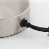 Steinhauer Bordlampe Tischleuchte Edelstahl, 1-flammig