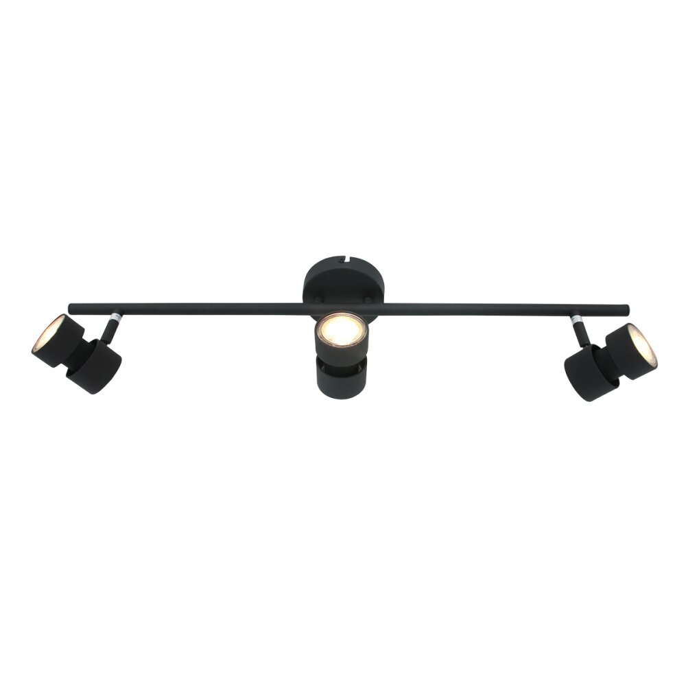 Steinhauer Natasja Deckenleuchte LED Schwarz, 3-flammig main product photo